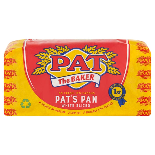 Pat The Baker - Pats Pan White Bread Loaf