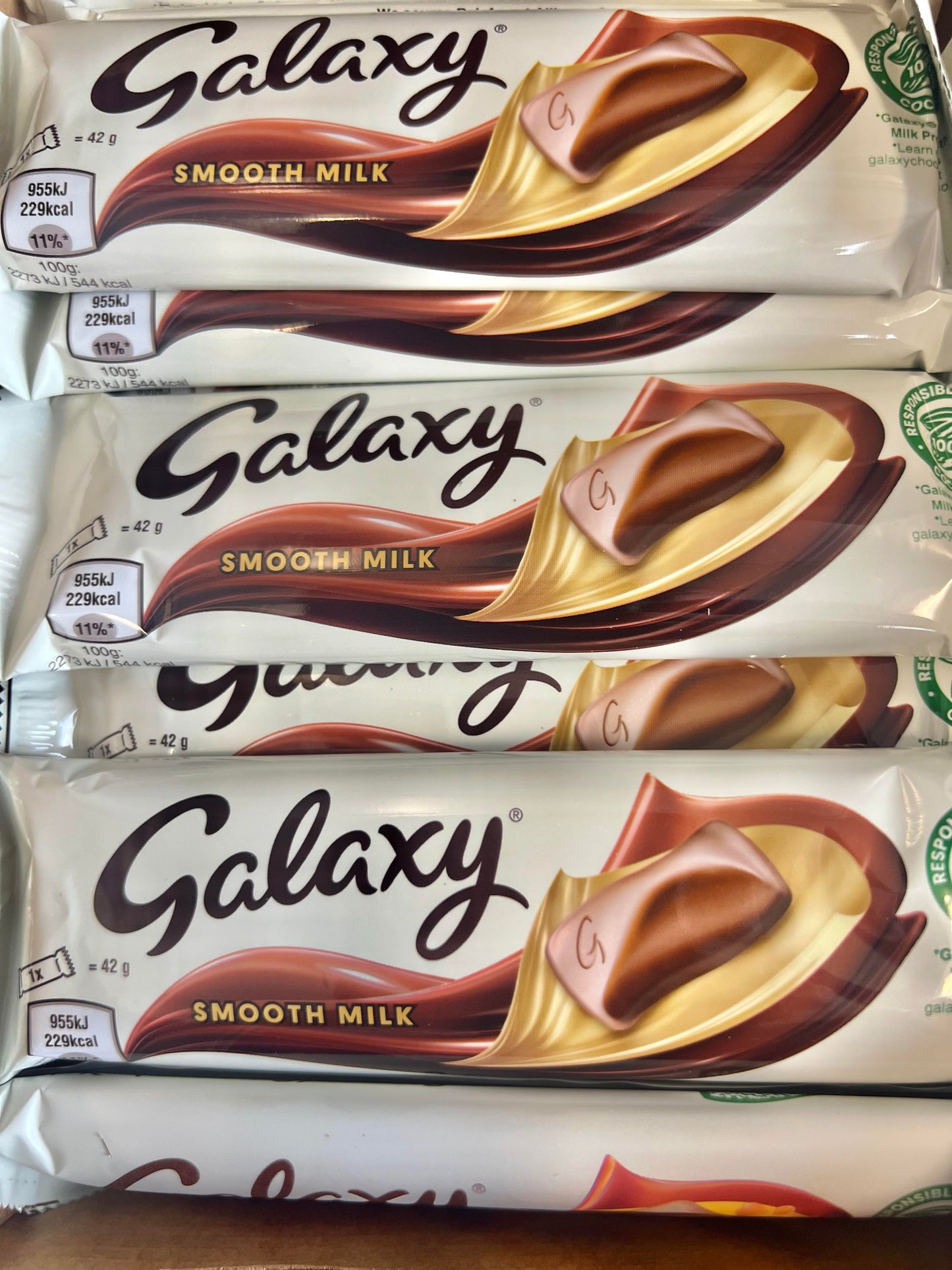 Mars Galaxy Creamy Milk Chocolate Bar Smooth Milk