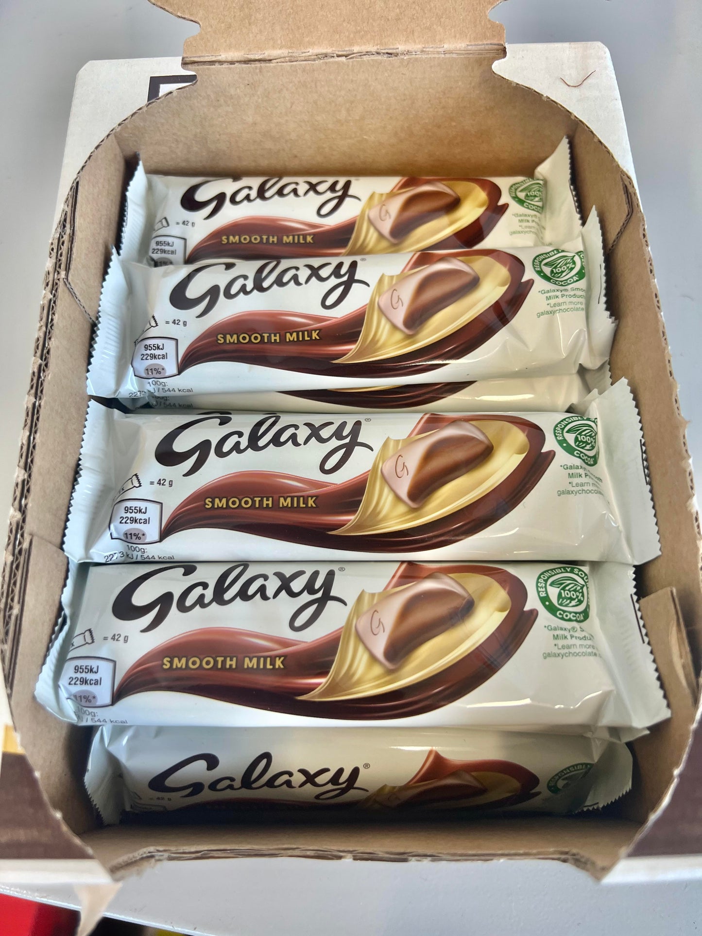 Mars Galaxy Creamy Milk Chocolate Bar Smooth Milk