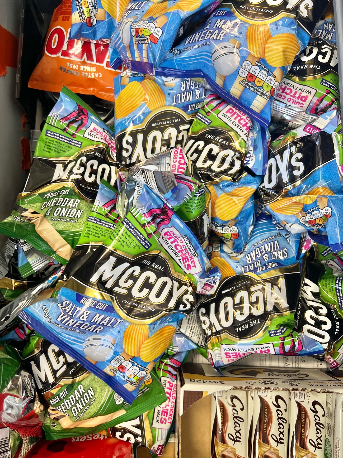 McCoys Cheddar & Onion Crisps _ OUT OF STOCK